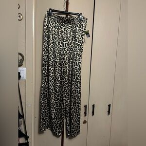 Haute Monde Animal Print Trousers
